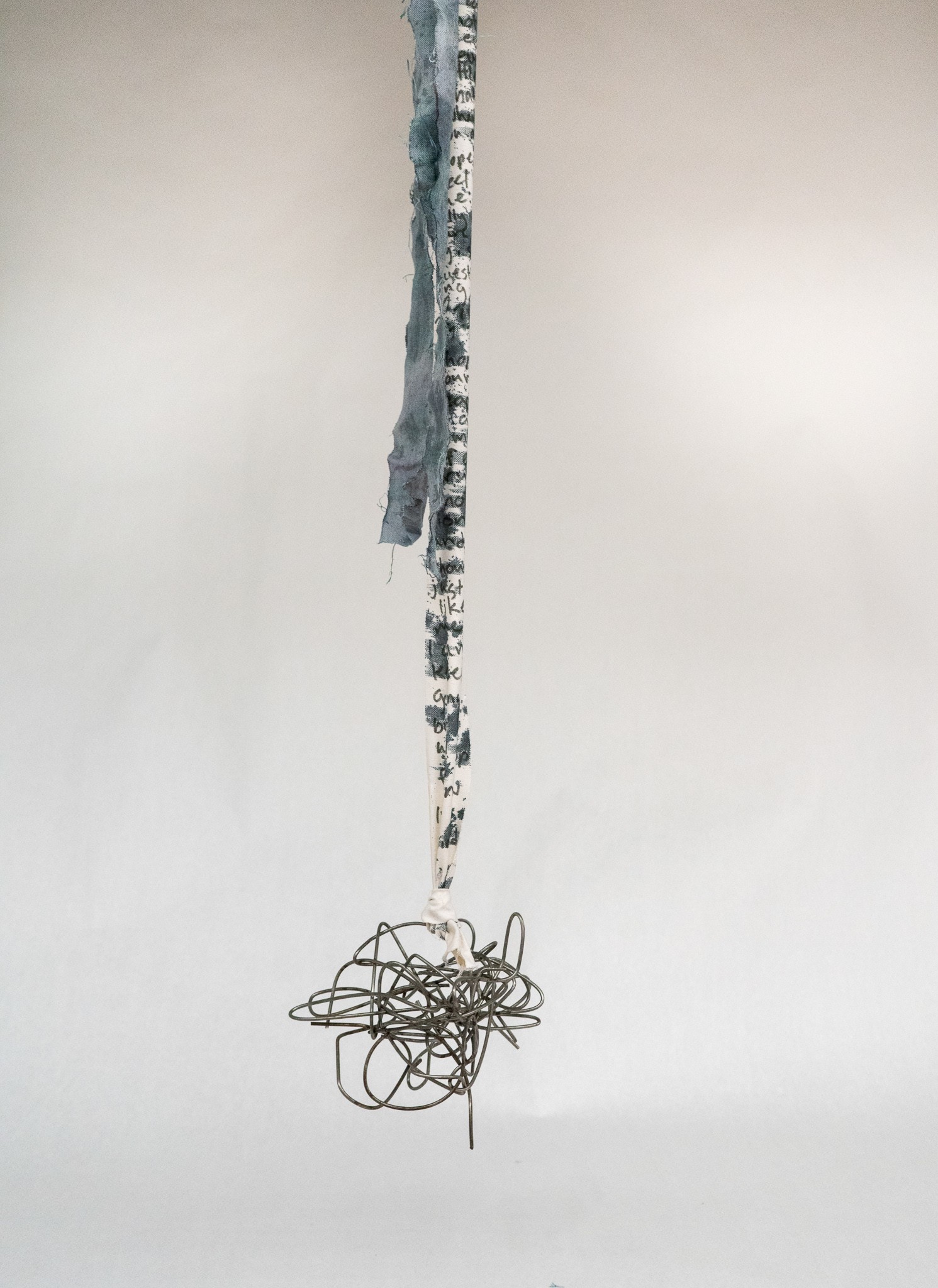 2022, canvas, steel rod, fabric marker, procion fabric dye